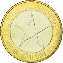Coin, Slovenia, 3 Euro, 2008, MS(63), Bi-Metallic, KM:81