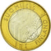 Finlandia, 5 Euro, 2011, Vantaa, MS(63), Bimetaliczny, KM:160