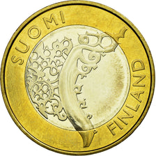 Coin, Finland, 5 Euro, 2010, Vantaa, MS(63), Bi-Metallic, KM:158