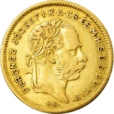 Moneta, Ungheria, Franz Joseph I, 4 Forint,1870, Kormoczbanya, BB,Oro,KM 454.2