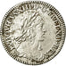 Coin, France, Louis XIII, 1/12 Écu, 2e poinçon de Warin,1643,Paris,VF(30-35)