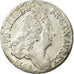 Moneda, Francia, Louis XIV, 10 Sols aux insignes, 1704, Lyon, MBC, KM 349.3