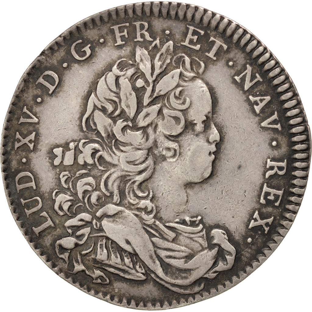 France, Louis XV, Ordre du Saint Esprit, Jeton 1717, Feuardent 1618