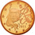 France, 2 Euro Cent, 2011, MS(63), Copper Plated Steel, KM:1283