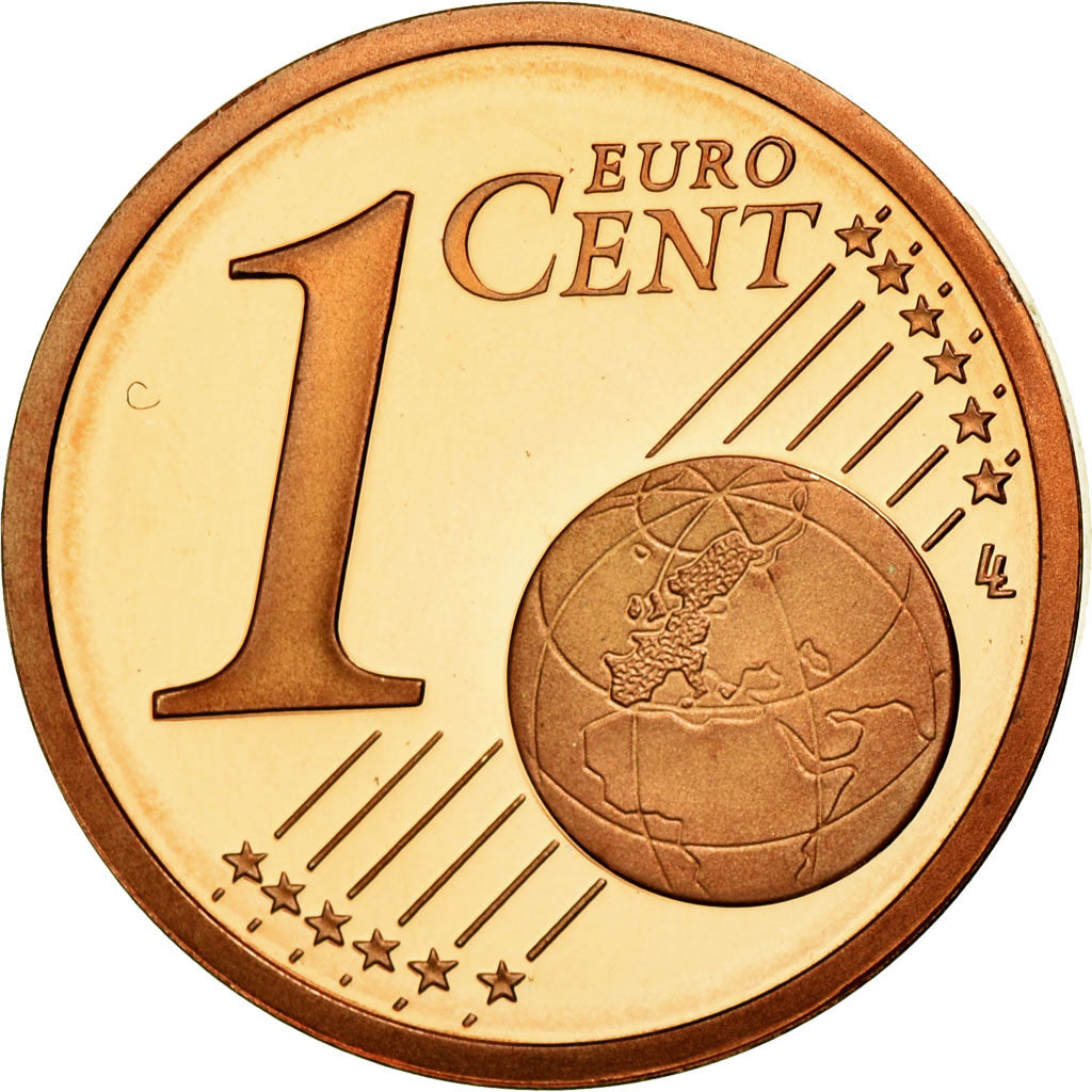 France, Euro Cent, 2011, MS(63), Copper Plated Steel, KM:1282