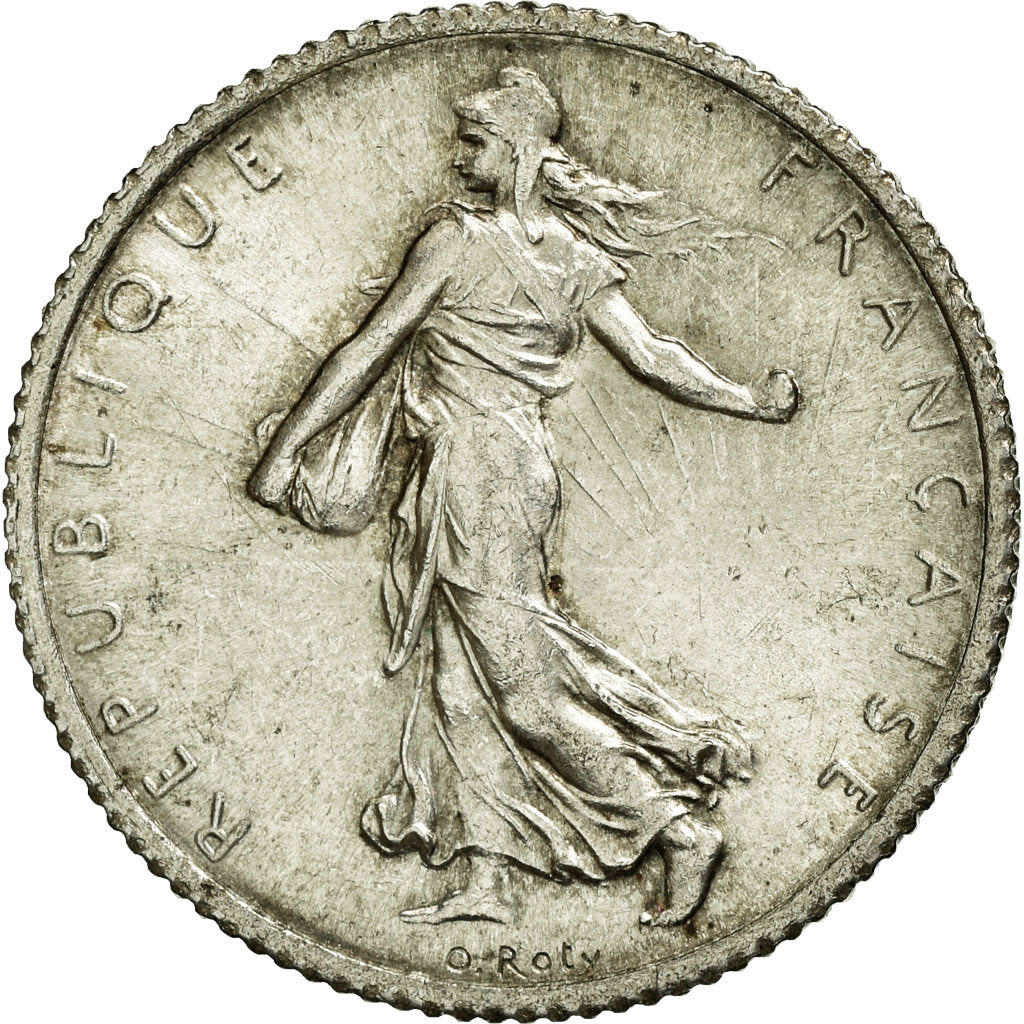 Monnaie, France, Semeuse, Franc, 1920, Paris, SUP, Argent, Gadoury:467, KM:844.1