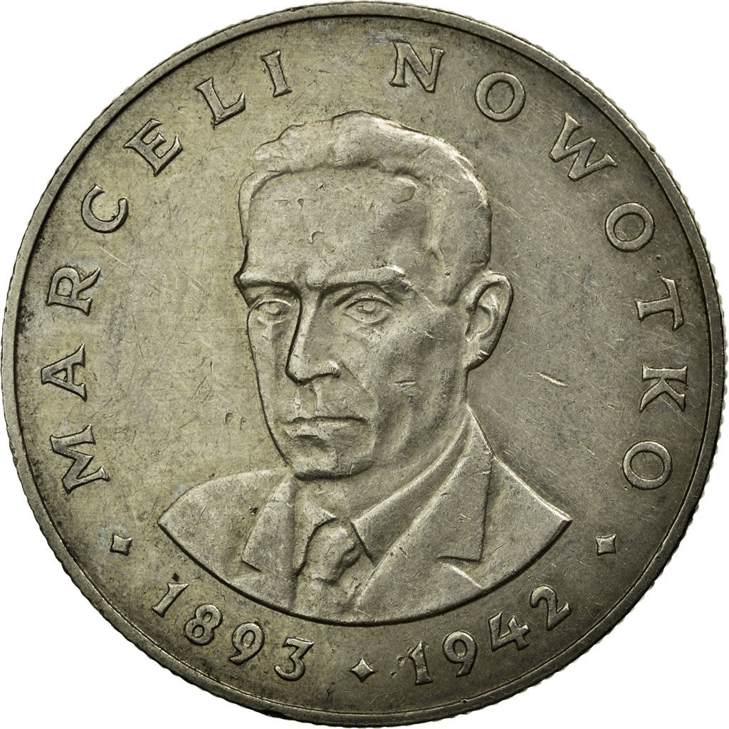 Münze, Polen, 20 Zlotych, 1977, Warsaw, SS+, Copper-nickel, KM:69