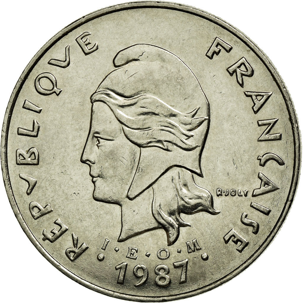 Monnaie, Nouvelle-Calédonie, 50 Francs, 1987, Paris, TTB+, Nickel, KM:13