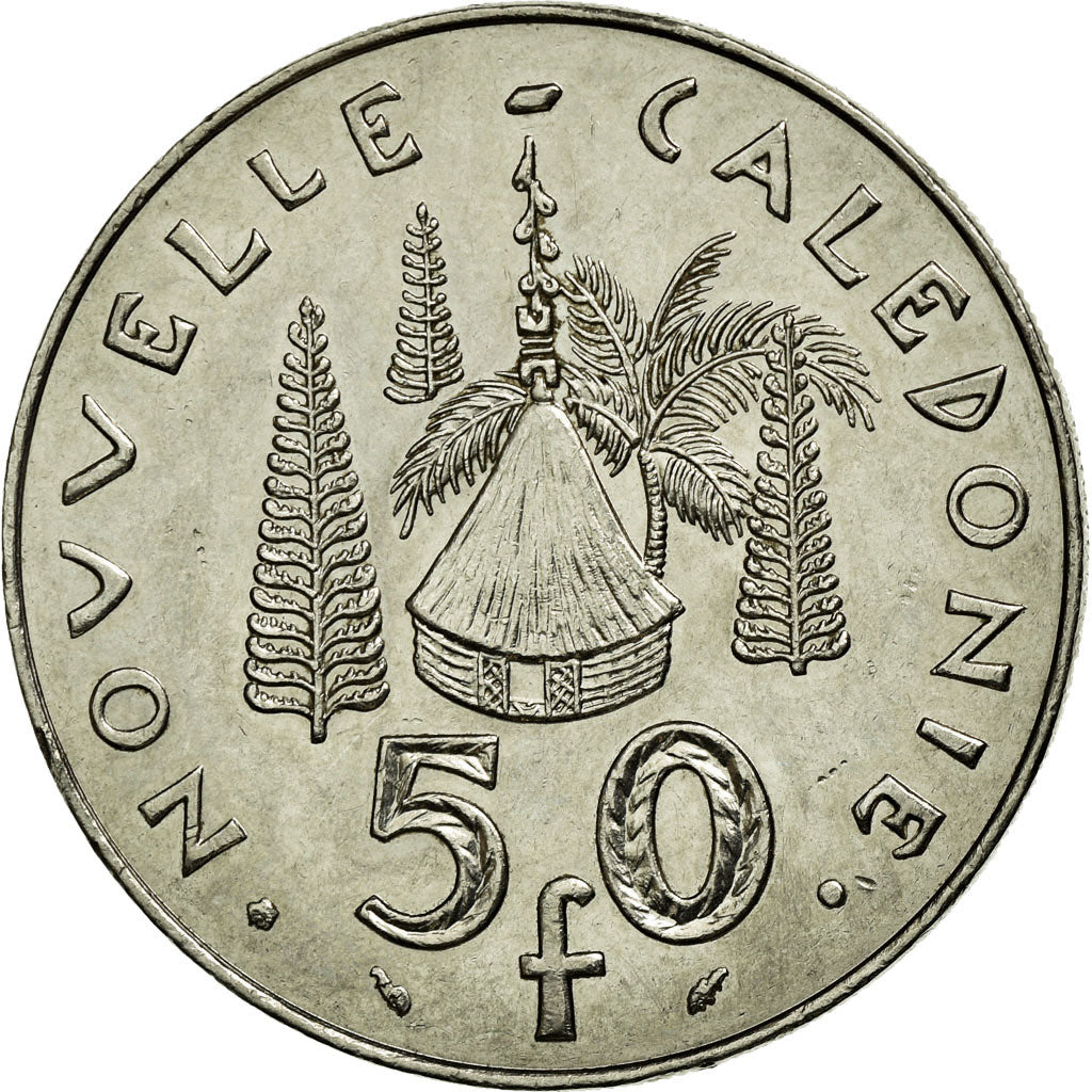 Monnaie, Nouvelle-Calédonie, 50 Francs, 1987, Paris, TTB+, Nickel, KM:13