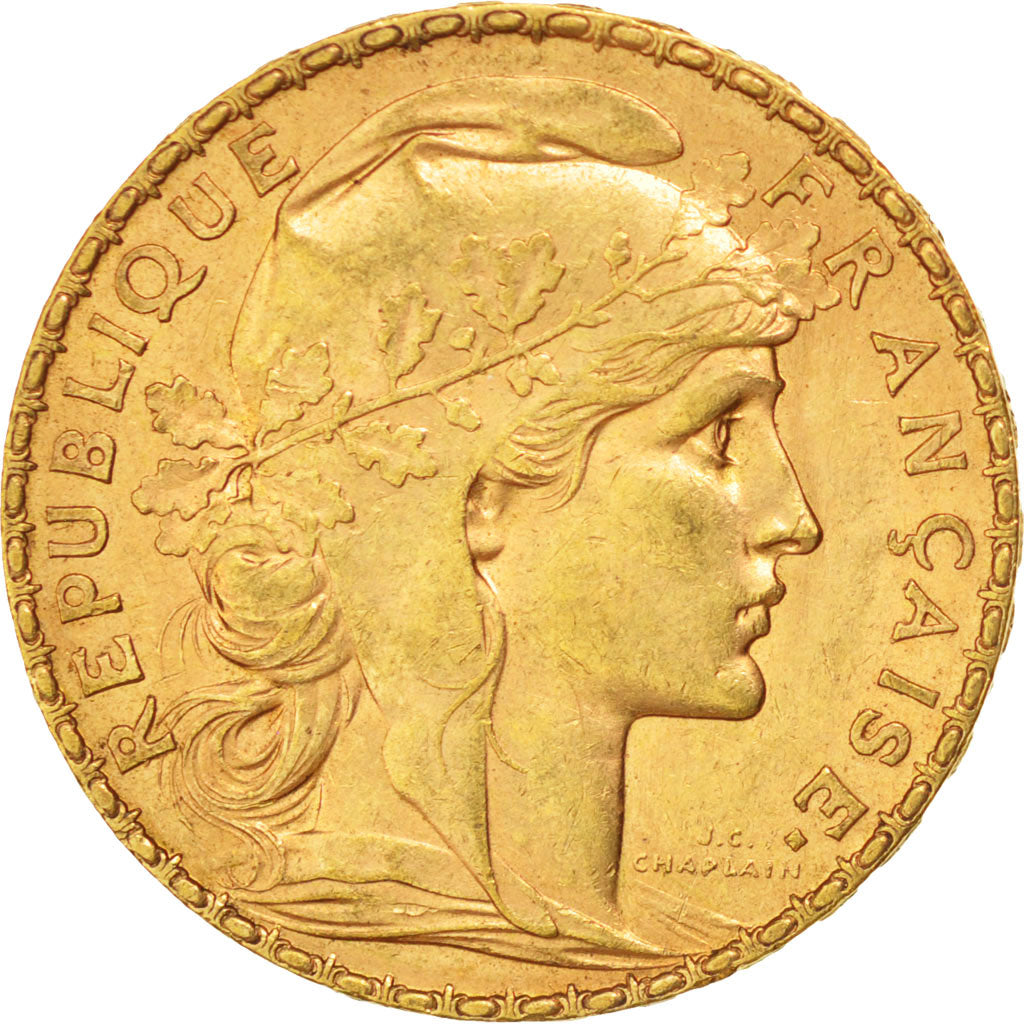 France, IIIe République, 20 Francs or Marianne 1903, KM 847