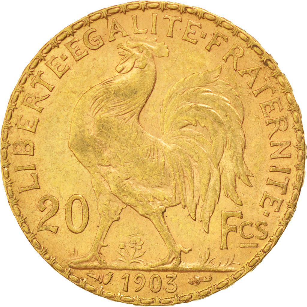 France, IIIe République, 20 Francs or Marianne 1903, KM 847