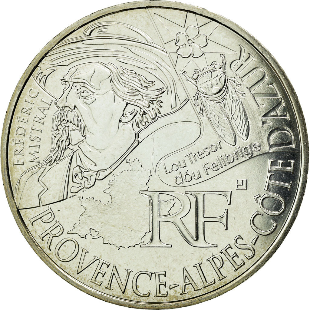France, 10 Euro, 2012, MS(63), Silver, Gadoury:EU514, KM:1884