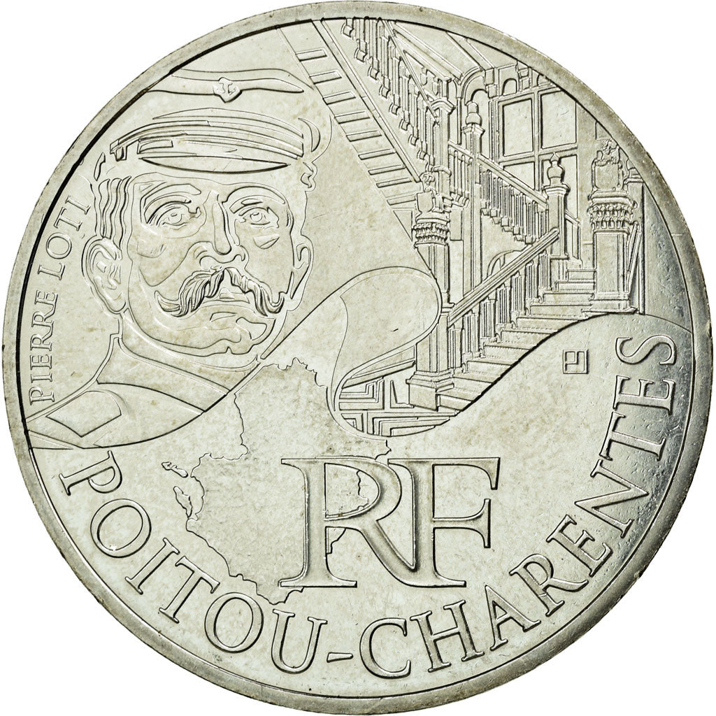France, 10 Euro, 2012, MS(63), Silver, Gadoury:EU514, KM:1883
