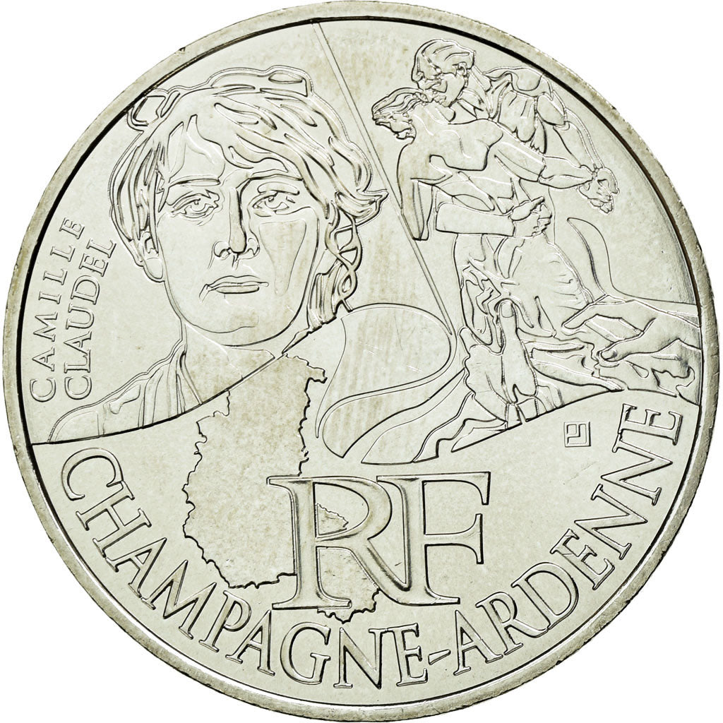 France, 10 Euro, 2012, MS(63), Silver, Gadoury:EU514, KM:1869