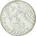 França, 10 Euro, 2012, MS(63), Prata, Gadoury:EU514, KM:1875