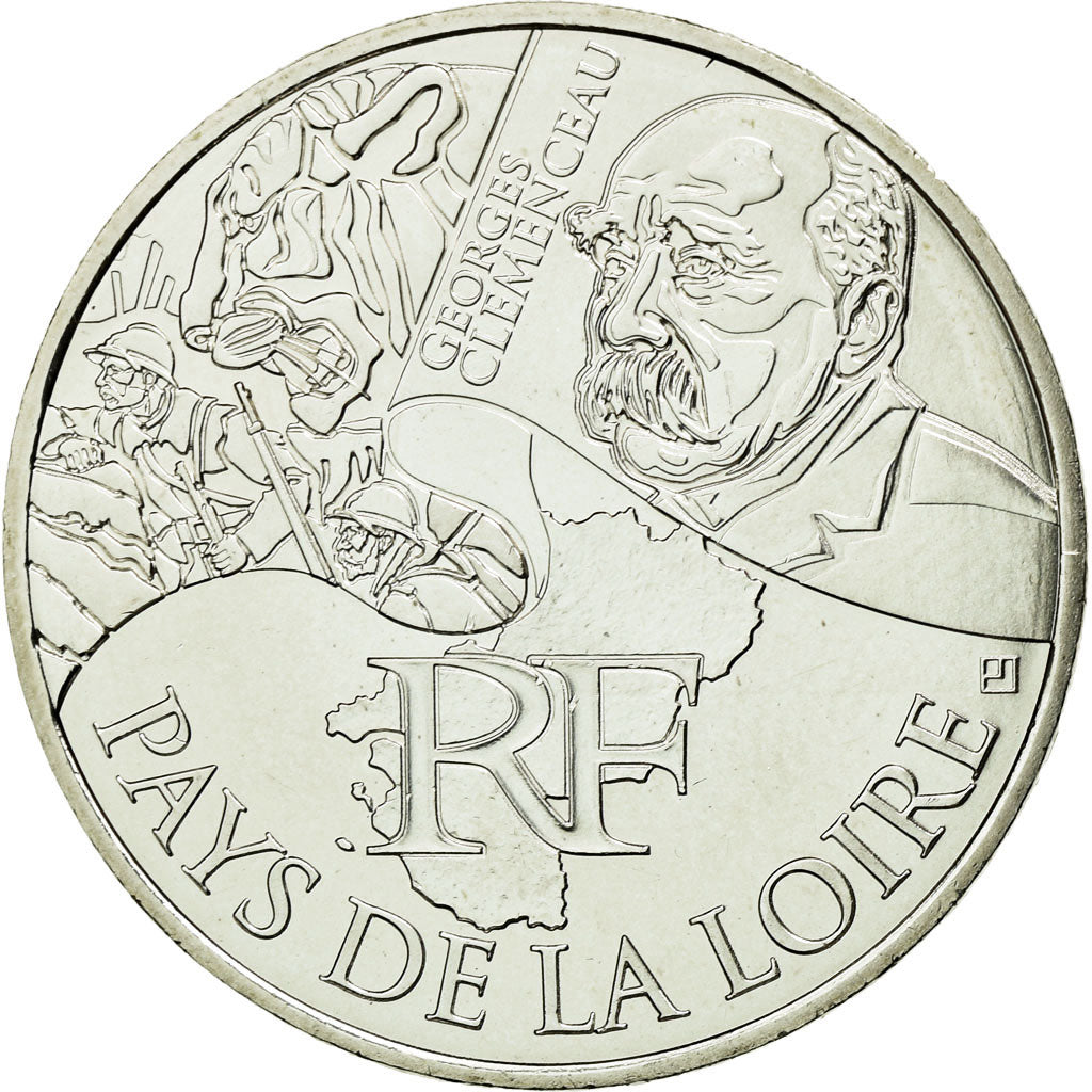 France, 10 Euro, 2012, MS(63), Silver, Gadoury:EU514, KM:1881
