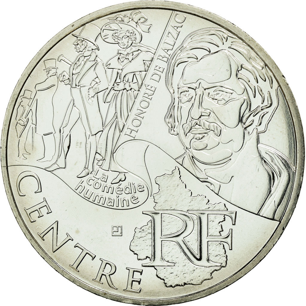 France, 10 Euro, 2012, MS(63), Silver, Gadoury:EU514, KM:1868