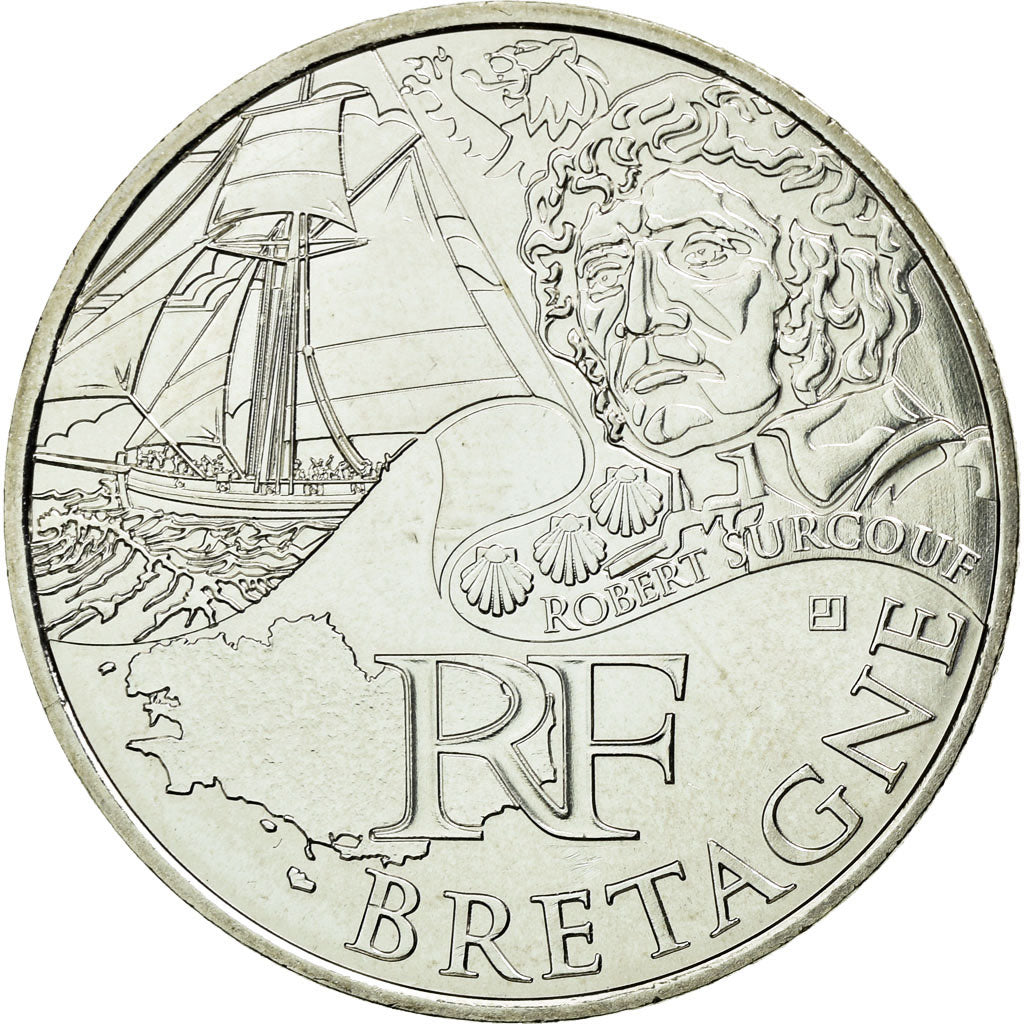 France, 10 Euro, 2012, MS(63), Silver, Gadoury:EU514, KM:1866