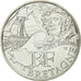 França, 10 Euro, 2012, MS(63), Prata, Gadoury:EU514, KM:1866