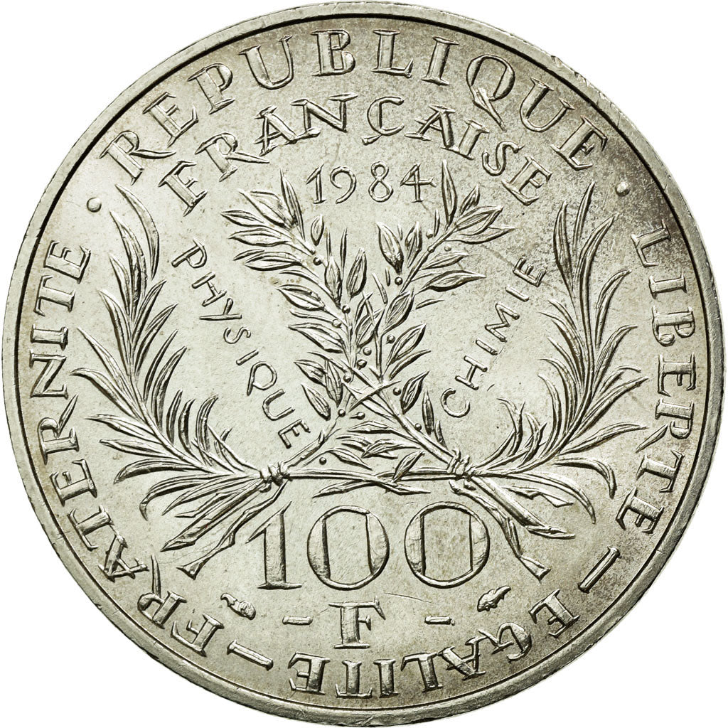 Coin, France, Marie Curie, 100 Francs, 1984, AU(55-58), Silver, KM:955