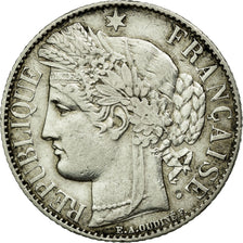 Coin, France, Cérès, Franc, 1888, Paris, AU(50-53), Silver, KM:822.1