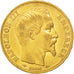 FRANCE, Napoléon III, 20 Francs, 1859, Paris, KM #781.1, AU(55-58), Gold, Gadour