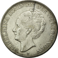Munten, Nederland, Wilhelmina I, 2-1/2 Gulden, 1930, ZF, Zilver, KM:165