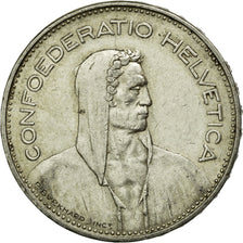 Coin, Switzerland, 5 Francs, 1937, Bern, EF(40-45), Silver, KM:40