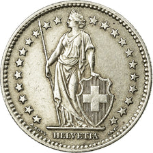 Coin, Switzerland, 2 Francs, 1943, Bern, EF(40-45), Silver, KM:21