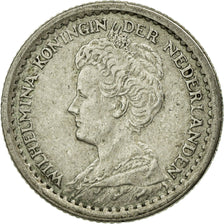 Coin, Netherlands, Wilhelmina I, 10 Cents, 1917, EF(40-45), Silver, KM:145