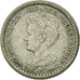 Coin, Netherlands, Wilhelmina I, 10 Cents, 1917, EF(40-45), Silver, KM:145