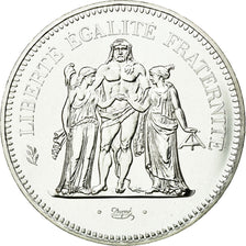 Coin, France, Hercule, 50 Francs, 1980, Paris, MS(65-70), Silver, KM:941.1