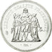Coin, France, Hercule, 50 Francs, 1980, Paris, MS(65-70), Silver, KM:941.1