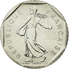 Moneda, Francia, Semeuse, 2 Francs, 1980, Paris, FDC, Níquel, KM:942.1