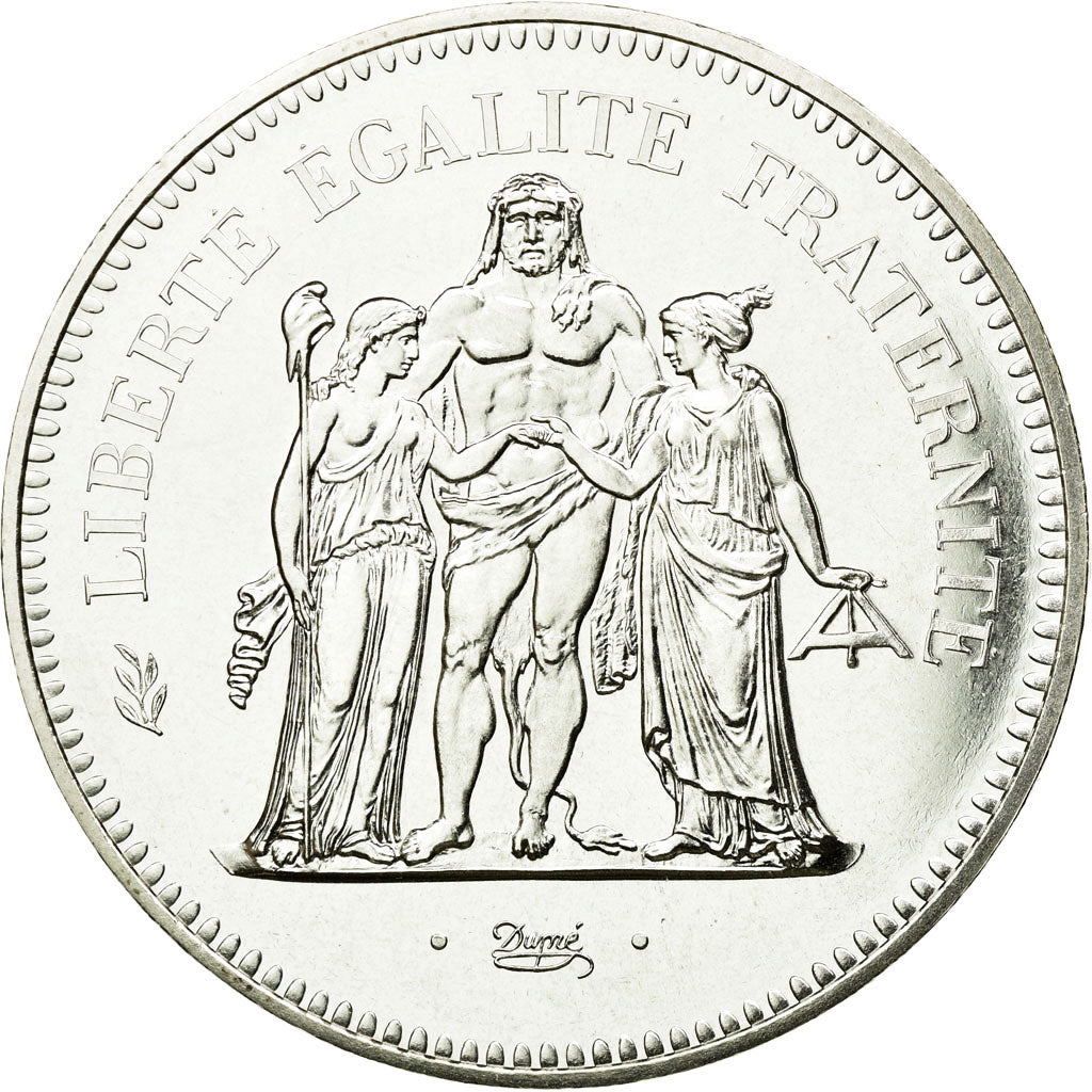 Coin, France, Hercule, 50 Francs, 1979, Paris, MS(65-70), Silver, KM:941.1
