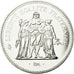 Coin, France, Hercule, 50 Francs, 1979, Paris, MS(65-70), Silver, KM:941.1