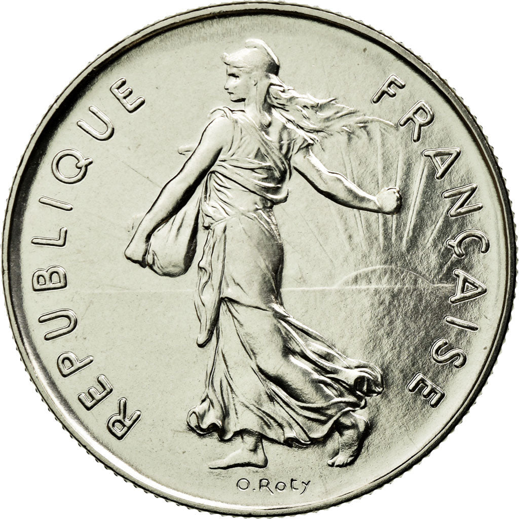 Coin, France, Semeuse, 5 Francs, 1979, Paris, MS(65-70), Nickel Clad