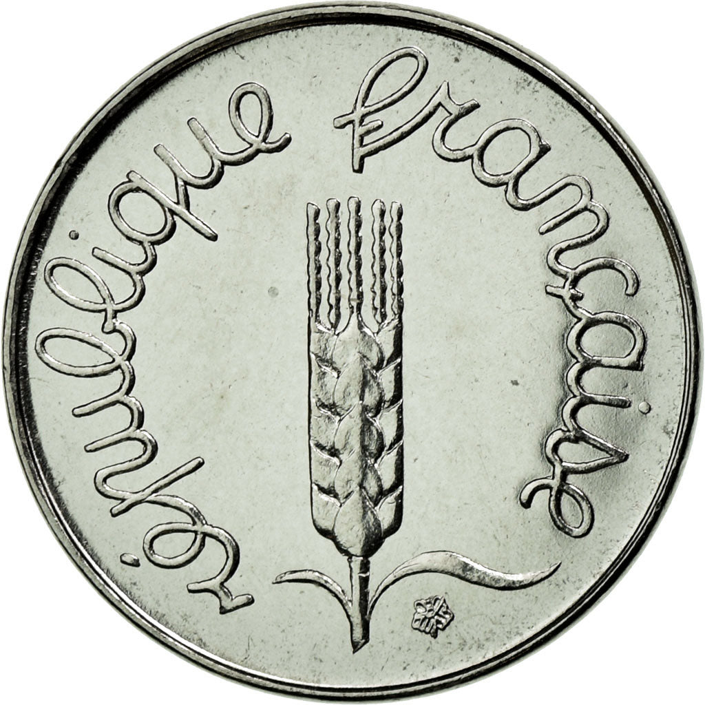 Coin, France, Épi, Centime, 1979, Paris, MS(65-70), Stainless Steel, KM:928