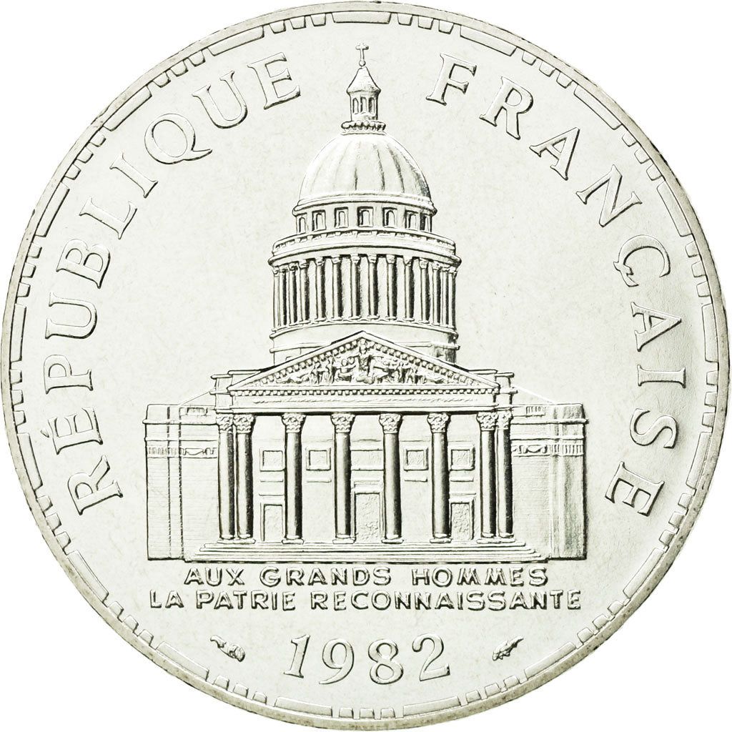 Monnaie, France, Panthéon, 100 Francs, 1982, Paris, FDC, Argent, Gadoury:898