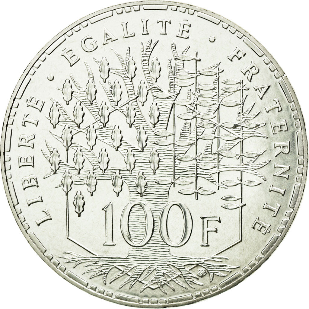 Monnaie, France, Panthéon, 100 Francs, 1982, Paris, FDC, Argent, Gadoury:898
