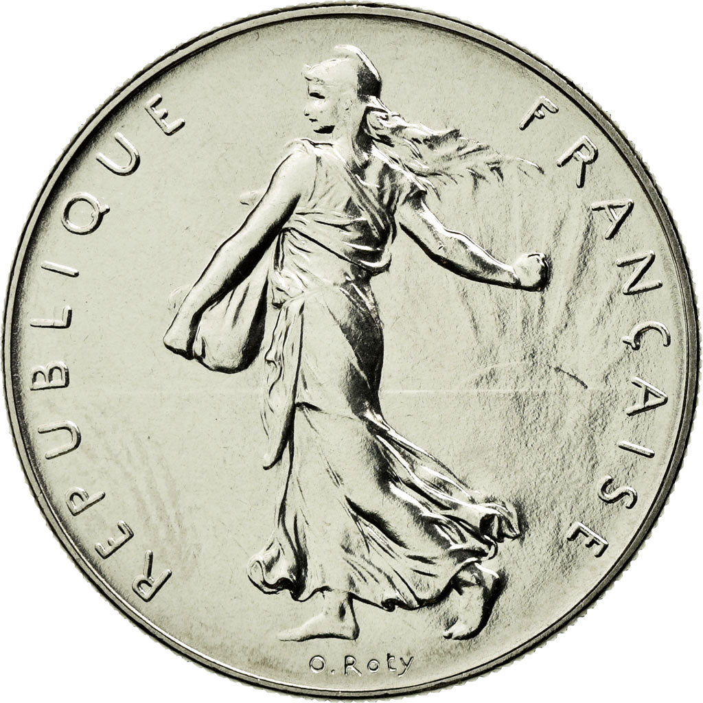 Coin, France, Semeuse, Franc, 1982, Paris, MS(65-70), Nickel, KM:925.1