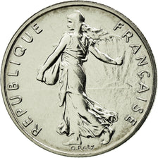 Coin, France, Semeuse, 1/2 Franc, 1982, Paris, MS(65-70), Nickel, KM:931.1