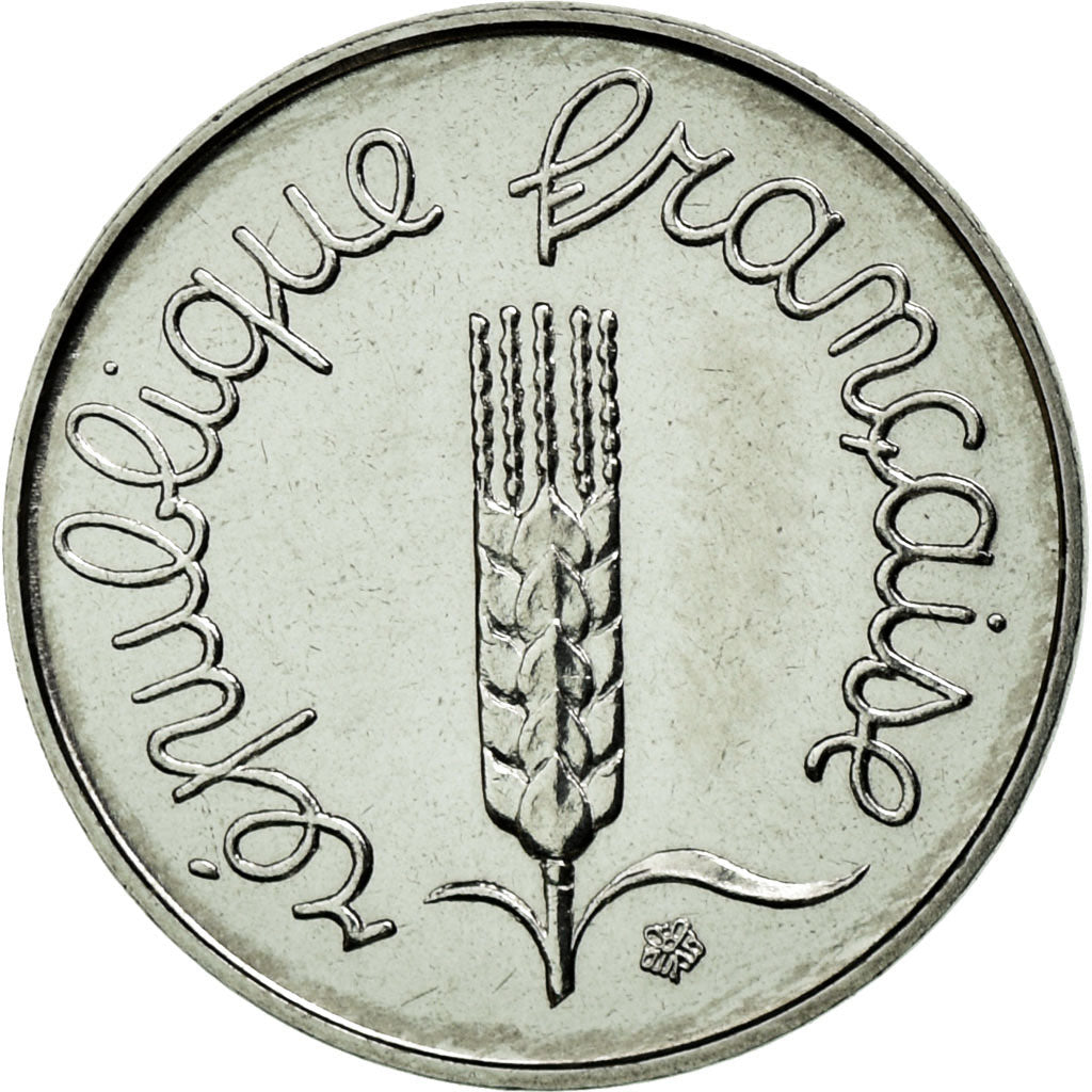 Munten, Frankrijk, Épi, Centime, 1982, Paris, FDC, Stainless Steel, KM:928