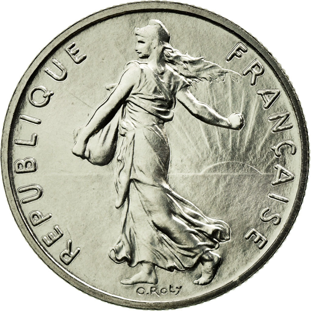 Monnaie, France, Semeuse, 1/2 Franc, 1981, Paris, FDC, Nickel, Gadoury:429