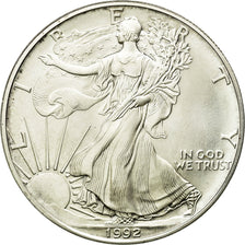 Coin, United States, Dollar, 1992, Philadelphia, MS(63), Silver, KM 273