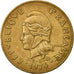 Coin, New Caledonia, 100 Francs, 1976, Paris, AU(50-53), Nickel-Bronze, KM:15