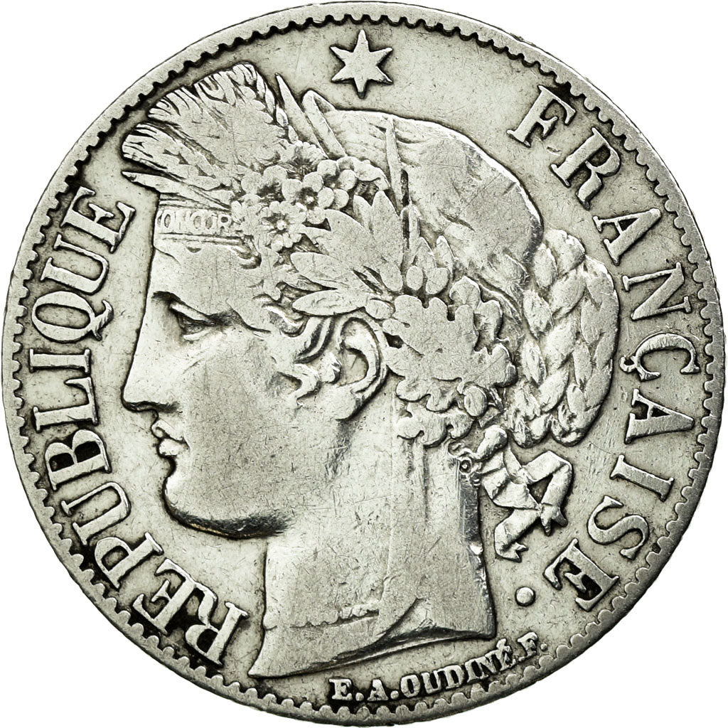 Monnaie, France, Cérès, Franc, 1881, Paris, TB+, Argent, Gadoury:465a