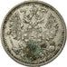 Coin, Russia, Nicholas II, 5 Kopeks, 1910, St. Petersburg, EF(40-45), Silver