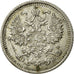 Coin, Russia, Nicholas II, 5 Kopeks, 1909, St. Petersburg, AU(50-53), Silver