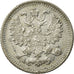 Coin, Russia, Nicholas II, 5 Kopeks, 1903, St. Petersburg, AU(50-53), Silver